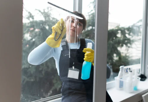 Nettoyage de vitres intérieures et extérieures à Écaillon